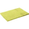 Hot Gifi Tapis salle de bain chenille uni vert anis