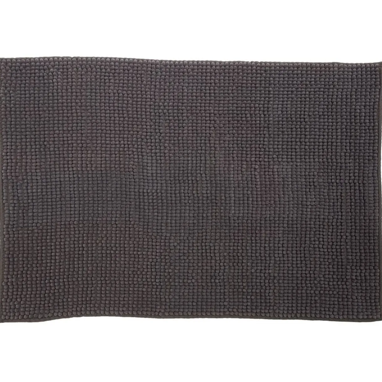 Outlet Gifi Tapis salle de bain chenille gris