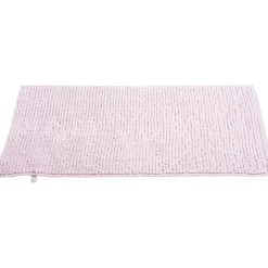 Sale Gifi Tapis salle de bain chenille rose