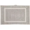 Discount Gifi Tapis salle de bain coton beige 70x40 cm