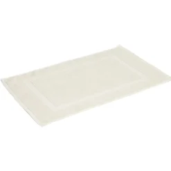 Outlet Gifi Tapis salle de bain coton beige 70x40 cm