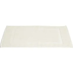 Outlet Gifi Tapis salle de bain coton beige 70x40 cm