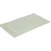 Discount Gifi Tapis salle de bain coton vert 70x40 cm