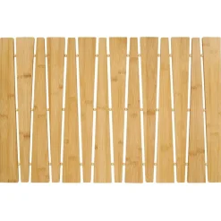 Gifi Tapis salle de bain en bambou 40x60cm