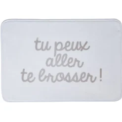 Online Gifi Tapis salle de bain microfibre