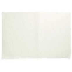 Sale Gifi Tapis salle de bain 57x38cm polypropylène et latex blanc
