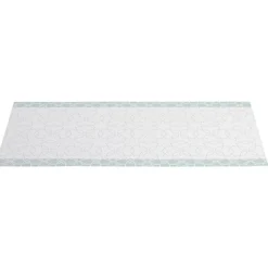 Nettoyage Et Entretien|Gifi Tapis vinyle imprimé rosace bleu L.99 cm