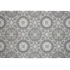 Nettoyage Et Entretien|Gifi Tapis vinyle motif carreau de ciment gris et blanc