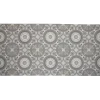 Nettoyage Et Entretien|Gifi Tapis vinyle motif carreau de ciment gris et blanc