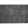 Nettoyage Et Entretien|Gifi Tapis vinyle noir motif carreau de ciment gris