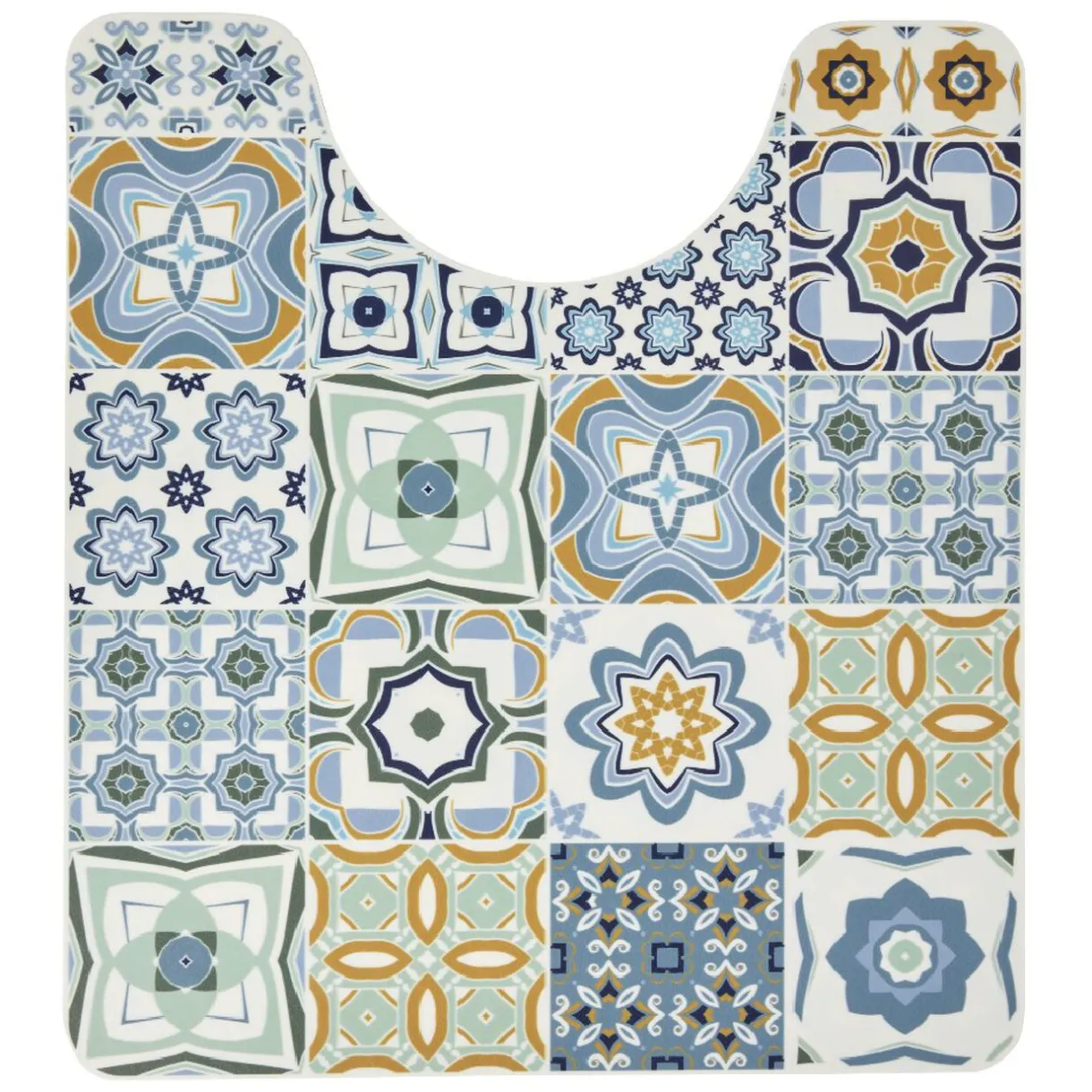 Clearance Gifi Tapis WC vinyle motif carreau de ciment