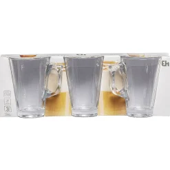 Tasse à café en verre transparent x3^Gifi Sale