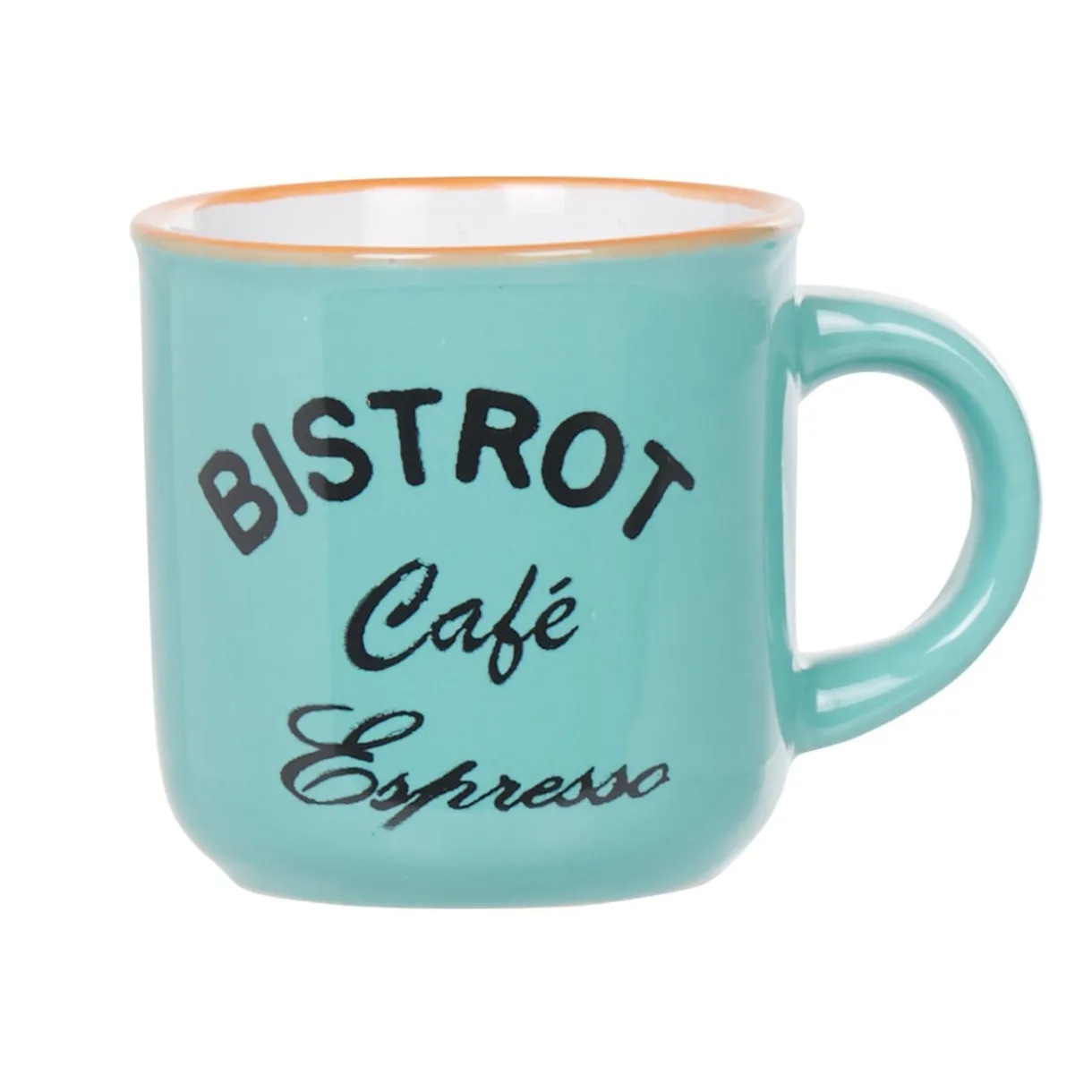 Tasse à café expresso multicolore Bistrot x6^Gifi Outlet
