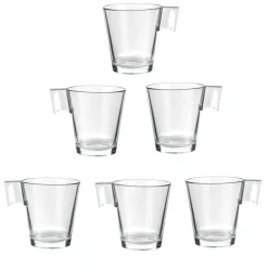 Tasse à café Luminarc transparente x 6^Gifi Discount