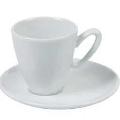 Tasse à expresso blanche avec sous tasse^Gifi Best