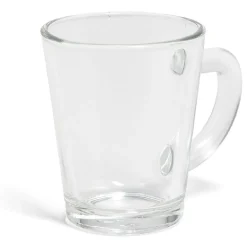 Tasse à expresso 7cl en verre transparent^Gifi