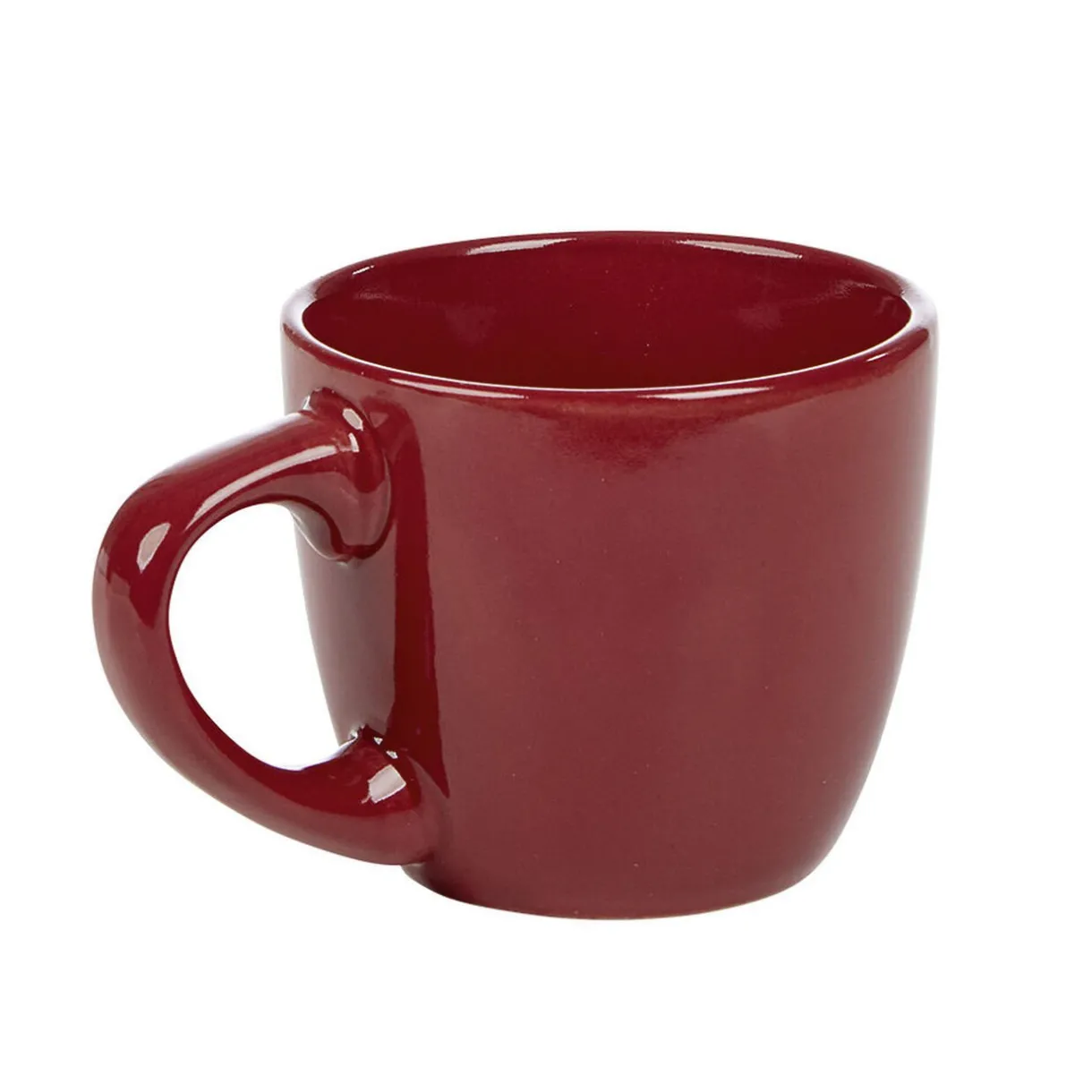 Tasse à expresso en faïence 10 cl uni rouge^Gifi Clearance