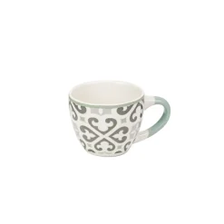 Tasse à expresso en porcelaine motif Carreau de ciment gris 9 cl^Gifi Clearance