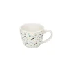 Tasse à expresso porcelaine motif triangle multicolore 9 cl^Gifi New