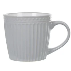 Tasse à thé grise relief 31,9 cl^Gifi Best