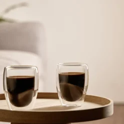 Tasse avec anse en verre double paroi 350ml^Gifi Online