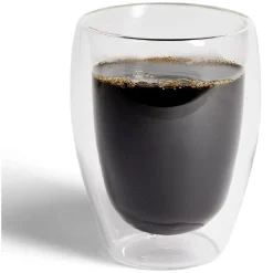 Tasse avec anse en verre double paroi 350ml^Gifi Online