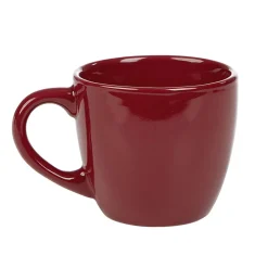 Tasse en faïence rouge 22 cl^Gifi New