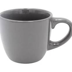 Tasse expresso en faïence gris uni 10 cl^Gifi New