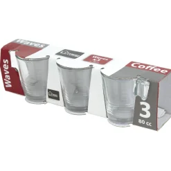 Tasse expresso verre transparent x3^Gifi Hot