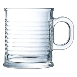 Tasse transparente en verre trempé design conserve Luminarc 25 cl^Gifi Online