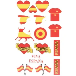 Sale Gifi Tatoo éphémère pour supporter Espagne