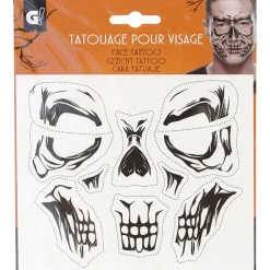 Discount Gifi Tatouage pour visage Halloween