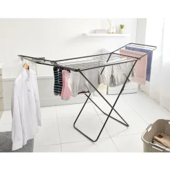 Entretien Du Linge|Gifi Étendoir à linge pliable séchoir horizontal 18m