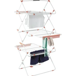 Entretien Du Linge|Gifi Étendoir à linge rétractable séchoir tour 20m