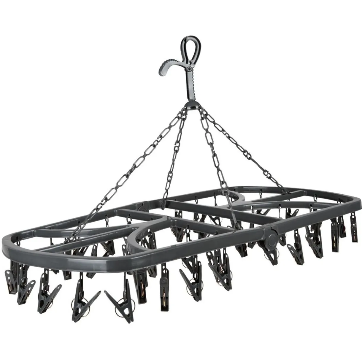 Entretien Du Linge|Gifi Étendoir à linge séchoir à suspendre 44 pinces