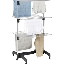 Entretien Du Linge|Gifi Étendoir à linge télescopique séchoir tour 40m