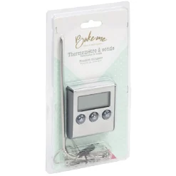 Thermomètre de cuisine à sonde avec minuteur^Gifi Best