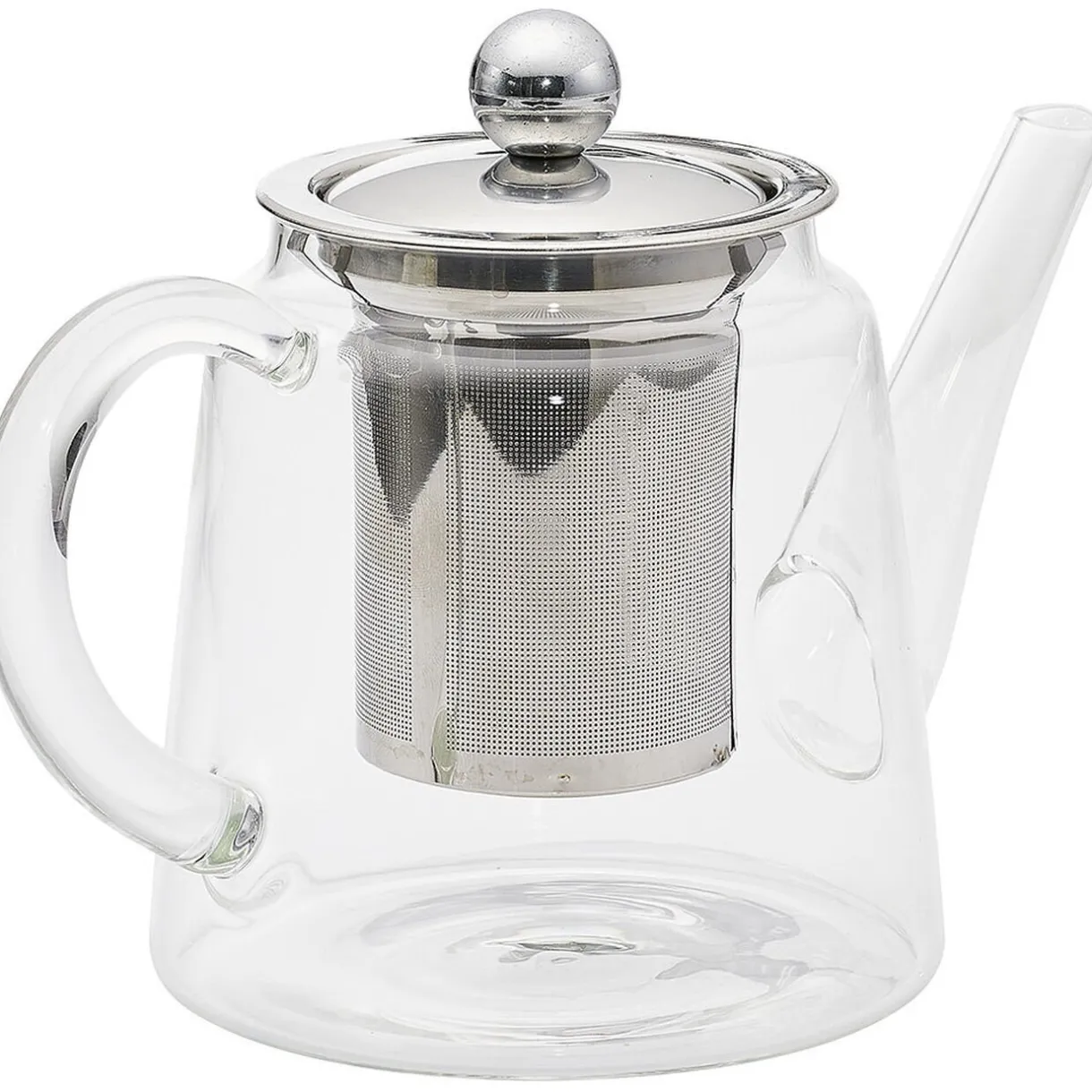 Théière en verre avec infuseur inox 900ml^Gifi Outlet