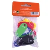 New Gifi Étiquette porte clé - Lot de 20 multicolores