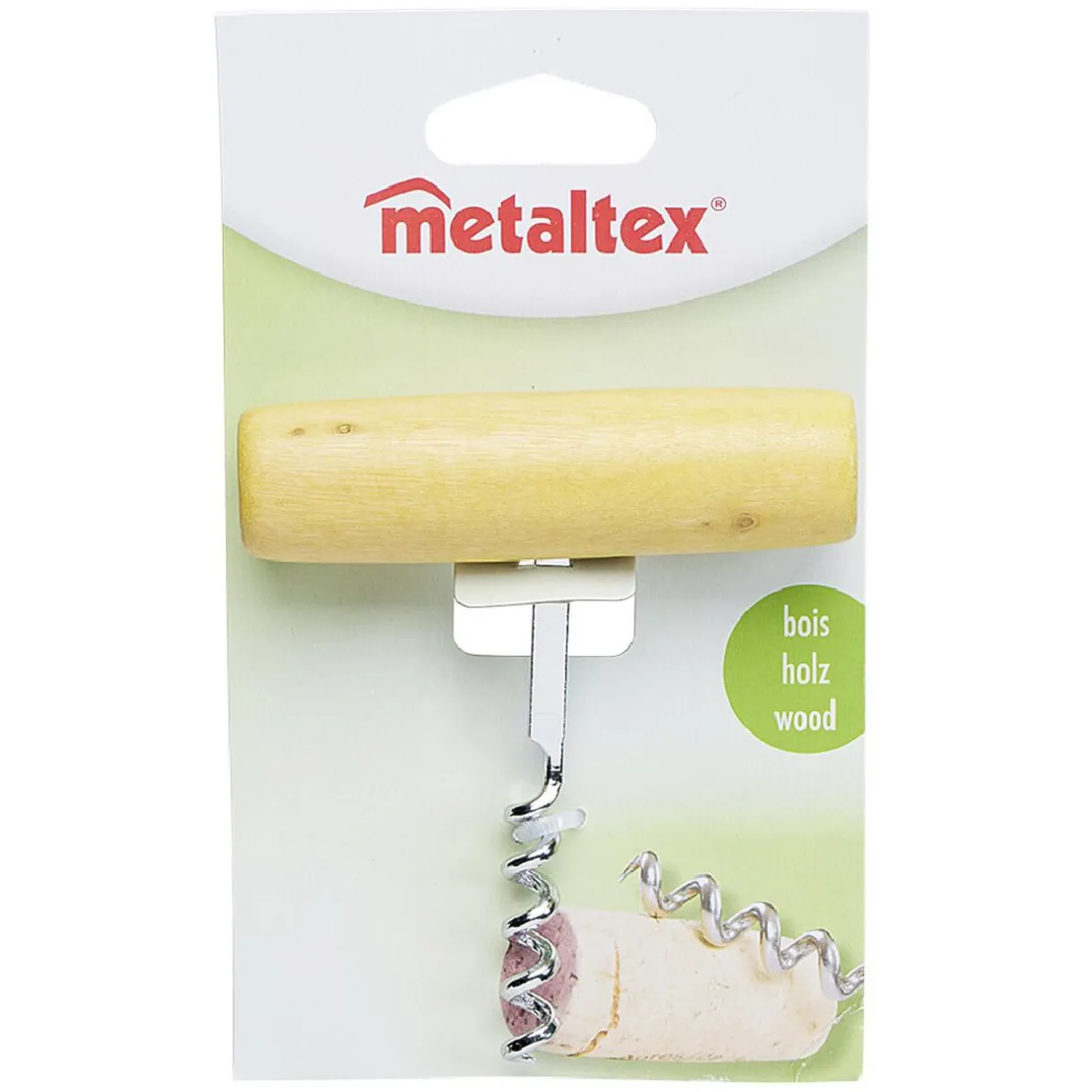 Tire bouchon Tonnelet manche en bois^Gifi Discount