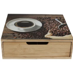Tiroir à dosettes design graines de café^Gifi Best