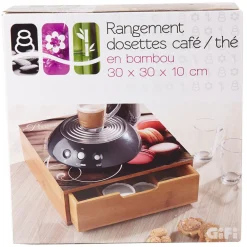 Tiroir à dosettes motifs macarons^Gifi Online