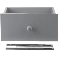 Rangement|Gifi Tiroir pour étagère cube bois gris