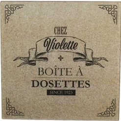 Tiroir toutes dosettes esprit bistrot Chez Violette^Gifi Best