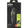 Best Gifi Tondeuse à barbe Braun BT3221 sans fil 20 longueurs de coupe