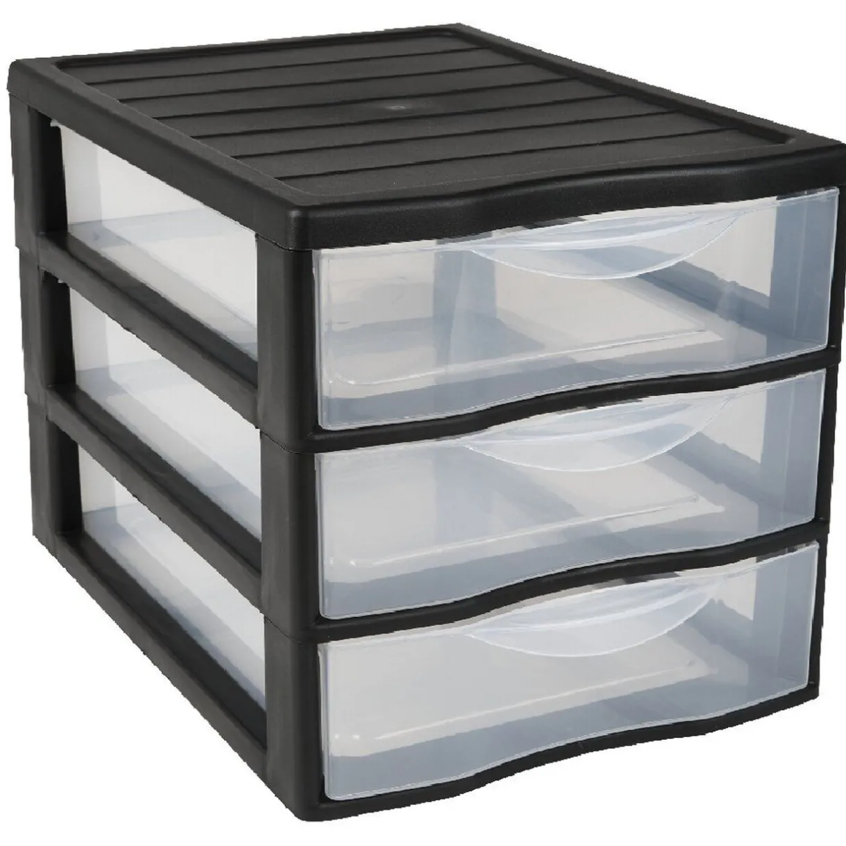 Rangement|Gifi Tour 3 tiroirs A4 noir