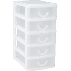 Rangement|Gifi Tour de rangement 5 tiroirs