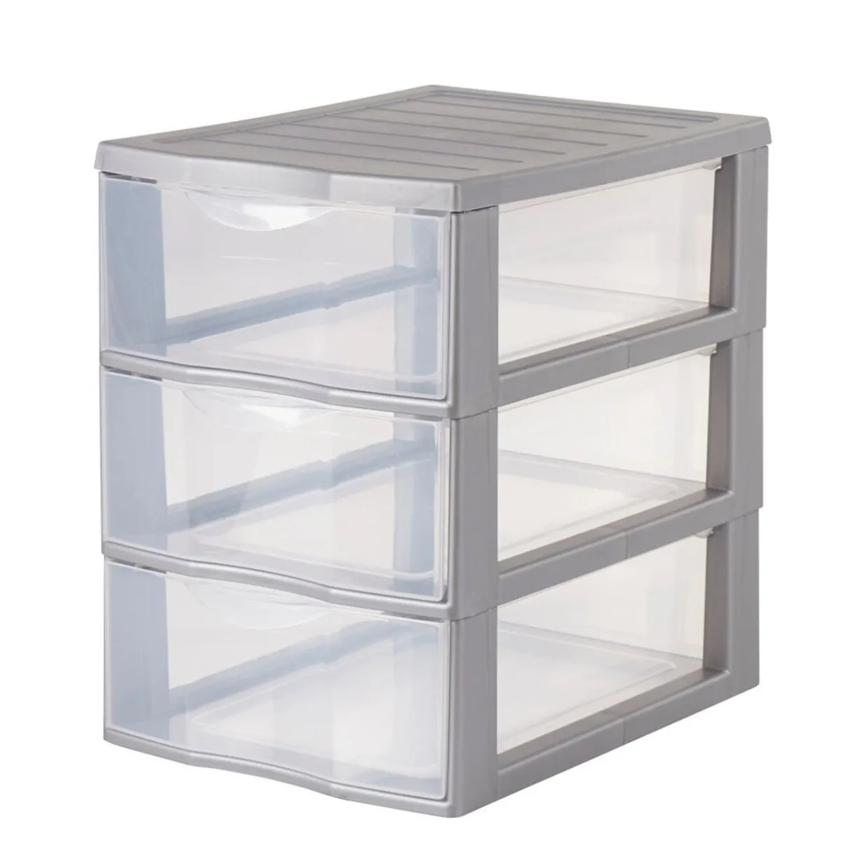 Rangement|Gifi Tour de rangement A5 plastique gris