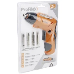 Discount Gifi Tournevis électrique sans fil rechargeable