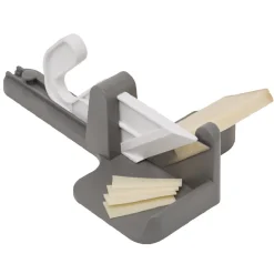 Trancheuse à saucisson gris blanc^Gifi Discount